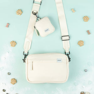 Classic Dog Walking Bag - Cream
