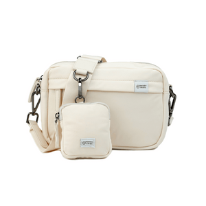 Classic Dog Walking Bag - Cream