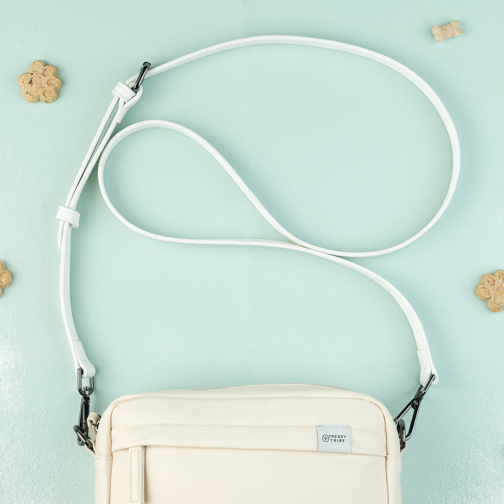 Bag Leather Strap - Seashell White