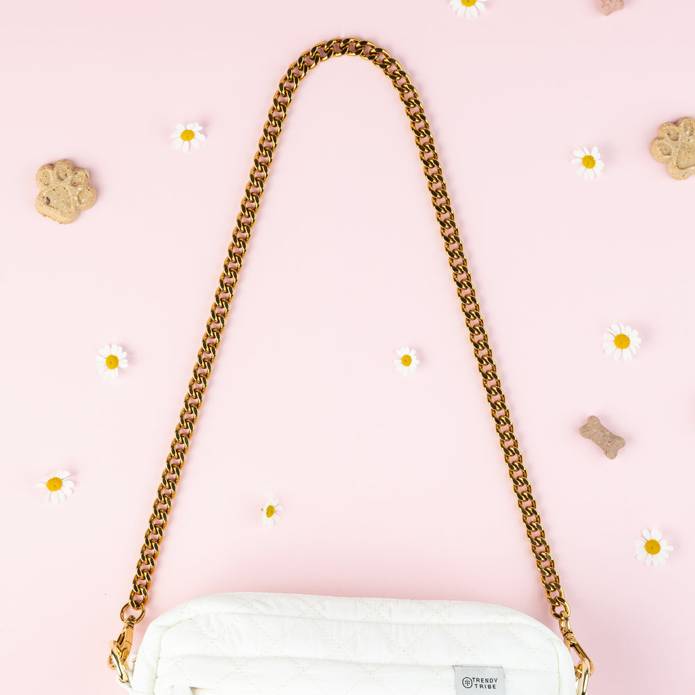 Gold Chain Bag Strap