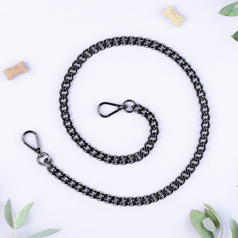 Gunmetal Chain Bag Strap